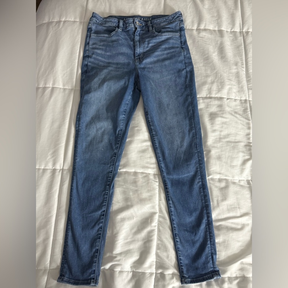 American eagle super hi rise jegging